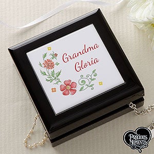 Precious Moments® Floral Personalized Jewelry Box