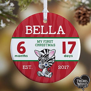 precious moments baby s first christmas ornament christmas