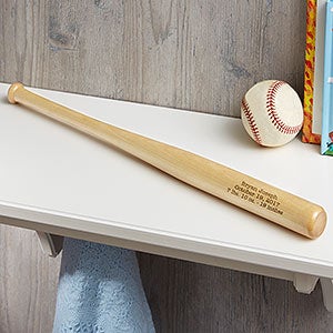 New Baby Personalized Mini Baseball Bat