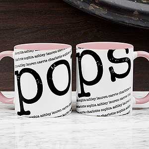 Custom Coffee Mug For Dad - Special Guy - 11oz Pink