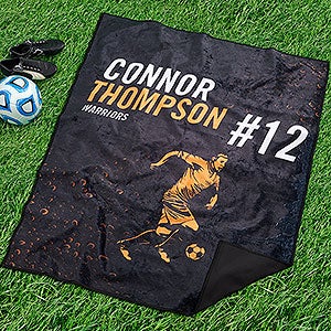 Personalized Picnic Blanket - Sports Enthusiast