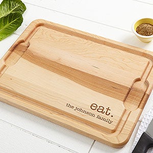 Kitchen Expressions Personalized Maple Cutting Board- 12x17
