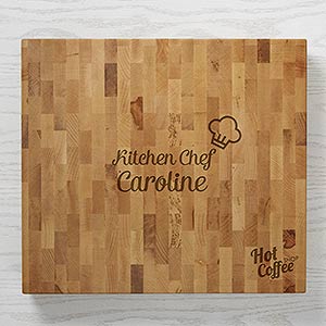 Personalized Business Logo Butcher Block Cutting Boards - 18604
