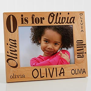 Alphabet Name Personalized Frame- 5 x 7