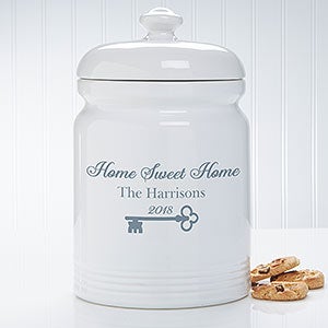 Key To Our Home Personalized Cookie Jar