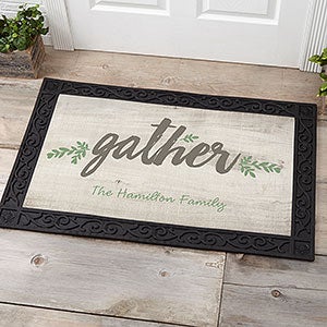 Cozy Home Personalized Medium Doormat- 20x35