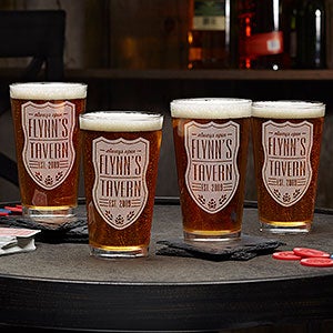 Personalized Pint Glasses - Beer Label - #18869-G