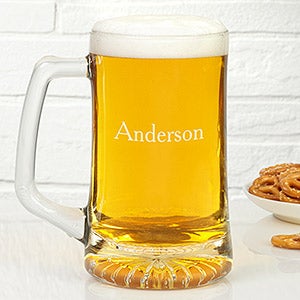 Classic Celebrations 25oz. Personalized Beer Mug- Name