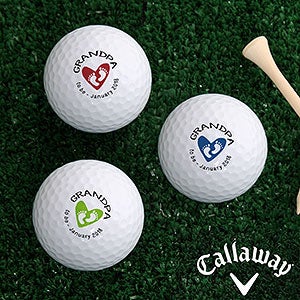 Grandpa Established Personalized Golf Ball Set- Callaway