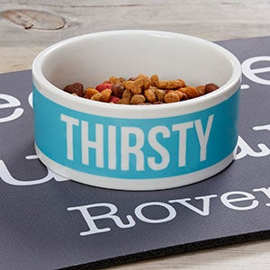 Pet Expressions Personalized Small Dog Bowl