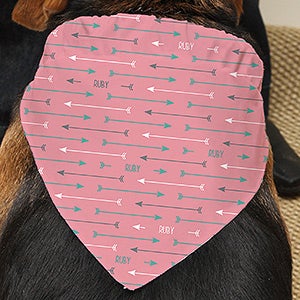 Personalized Dog Bandana - Modern Arrow