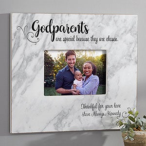 Godparent Personalized 5x7 Wall Frame