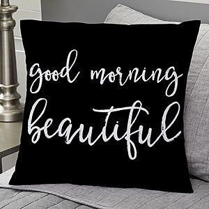 Personalized 18 Throw Pillow - Romantic Expressions