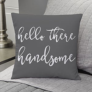 Personalized 14 Throw Pillow - Romantic Expressions