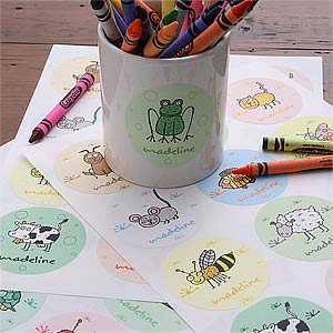 Little Creatures Personalized Stickers