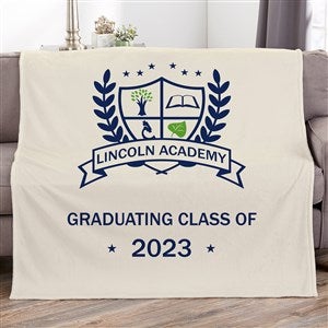 Personalized Logo Fleece Blanket  - 19206