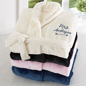 Embroidered Luxury Bathrobe For Her
