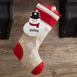 Christmas Stockings Personalized, great Snowman Christmas Stockings to get for Christmas 2018!