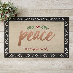 Personalized Doormat 20x35 - Cozy Christmas