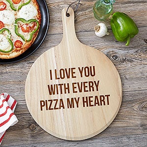 Personalized Pizza Peel 3 Piece Gift Set