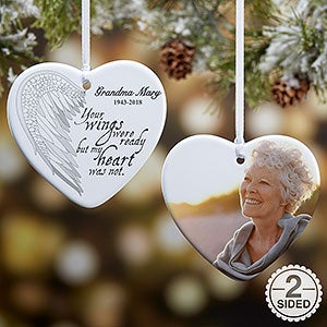 angel wings personalized photo