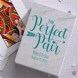 Personalized Playing Cards Wedding Favors - Wedding Pun - 19565
