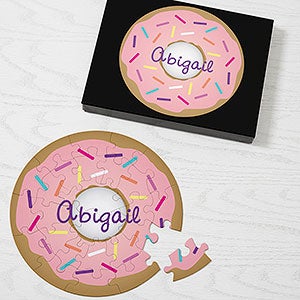 Donut Puzzle - Personalized 26 Pc Puzzle