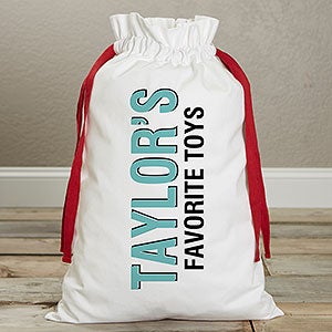 personalized canvas toy storage
