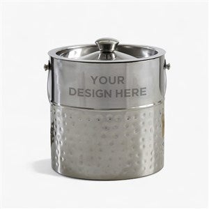 Personalized Logo Hampton Collection Ice Bucket - 19625
