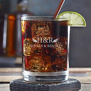 whiskey 14oz personalized glasses business