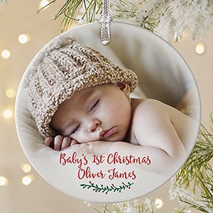 2018 babys first christmas ornaments personalization mall personalized baby first christmas ornament 2019
