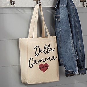 0 Delta Gamma Personalized Tote Bag - Small