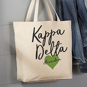 0 Kappa Delta Personalized Tote Bag - Large