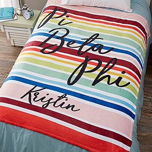 0 Pi Beta Phi Personalized Fleece Blanket - 50x60
