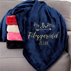 Sparkling Love 60x80 Custom Embroidered Fleece Blanket