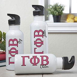 0 Personalized Gamma Phi Beta Water Bottle