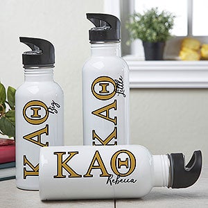 0 Personalized Kappa Alpha Theta Water Bottle,Personalized Kappa Alpha Theta Water Bottle