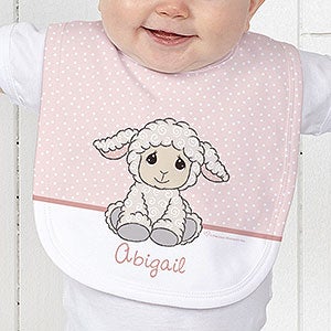 Precious Moments Baby Animals Personalized Baby Bibs