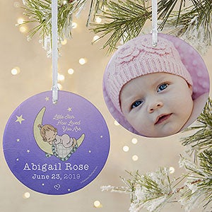 2-Sided Large Precious Moments Baby Christmas Ornament