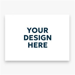 Personalized Logo Flat Card  - 20547