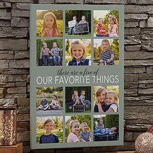 My Favorite Things 16x24 Photo Canvas Print