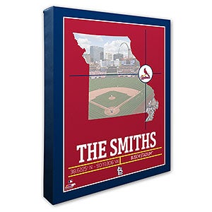 St. Louis Cardinals Personalized MLB Wall Art