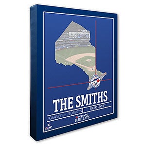 Toronto Blue Jays Personalized MLB Wall Art