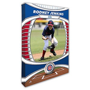 Chicago Cubs 24x36 Photo Canvas Print