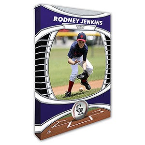 Colorado Rockies 12x18 Photo Canvas Print