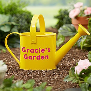 Personalized Kids Watering Can - Sunshine & Gardening