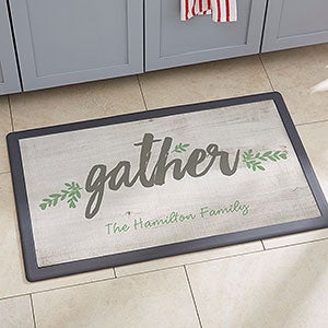 Cozy Home 20x35 Personalized Kitchen Mat