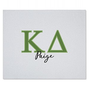 0 Kappa Delta Personalized Greek Letter Sweatshirt Blanket