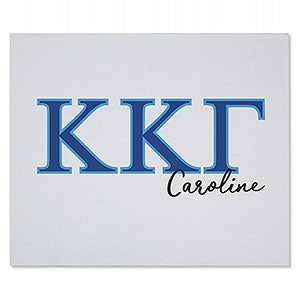 0 Kappa Kappa Gamma Personalized Greek Letter Sweatshirt Blanket