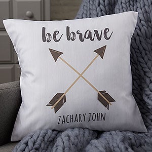 Woodland Adventure Arrows Personalized Throw Pillow